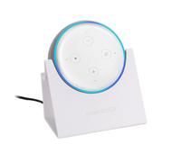Stand by ME Echo Support de table blanc Adapté pour (assistant vocal):Amazon Echo Dot - Terratec