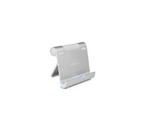 Terratec Support Passif 219727 pour Tablette/UMPC, Aluminium Argenté, Orientation Horizontale/Verticale, 100x20x90mm, Conforme RoHS