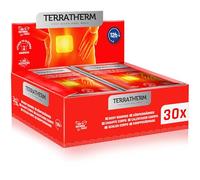 TerraTherm Patch chauffant dos, nuque et épaules - chaleur profondeur bienfaisante 12 h, chauffe-dos - chauffe-corps autocollant et activé par l’air - 30 pièces