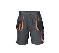 Terrax Shorts p. hommes taille 54 gris foncé/noir/orange 65 % PES / 35 % CO TERRATREND Quantité:1
