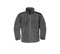 Terratrend Job 6657-XL-6351 Gilet Polaire Taille XL Gris/Orange