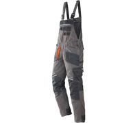 Terratrend Job Arbeitsalopette gris foncé/noir 52