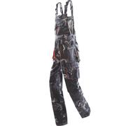 Terratrend Salopette de travail grise/noire 54