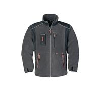 TERRATREND Veste polaire taille L gris foncé/noir/orange 100 % PES