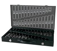 Terrax a214220 Coffret de forets HSS G, 220 pièces