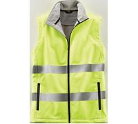 TERRAX Gilet de signalisation Workwear taille XXL jaune EN 20471 Cl. 1