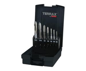 Terrax HSS-CO5 by RUKO Taraud machine Jeu de forets acier de, 1 pièce, Blank, a245057etx