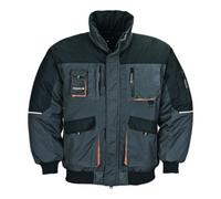 Terrax Terratrend Veste pilote de travail gris foncé/noir Taille S Quantité:1