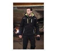 Terrax Terrax Workwear Parka professionnel Softshell Taille M noir/vert lime TERRAX Quantité:1