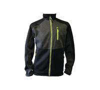 Terrax Workwear Veste polaire tricotée Vert foncé/Noir/Limette L