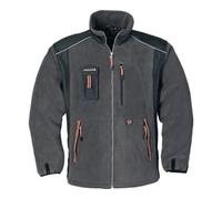 Terrax Veste polaire taille XL gris foncé/noir/orange 100 % PES 1 un. TERRATREND Quantité:1