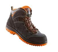 Terrax Workwear Bottes de sécurité S1P Gris/Orange, gris, 45 EU