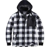 Terrax Workwear Chemise thermique noir/blanc XL