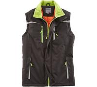 Terrax Workwear Gilet professionnel Noir/Limette L