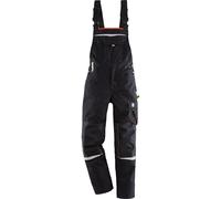 Terrax Workwear Salopette Noir/Limette 52