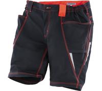 Terrax Workwear Short Noir/Neon Rouge 58
