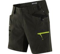 Terrax Workwear Travailitsshorts Vert foncé/Limette 52