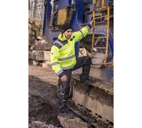Terrax Workwear Veste de sécurité jaune pour pilotes 5XL