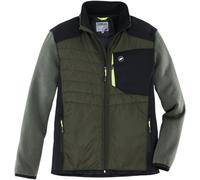 Terrax Workwear Veste hybride Vert foncé/Limette XL