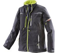Terrax Workwear Veste softshell Noir/Limette 4XL