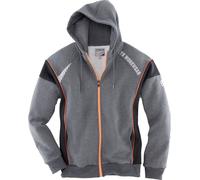 Terrax Workwear Veste sweat noir/Neon rouge M