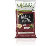 Terre à planter - ORBIO - 30 L - Support de culture polyvalent - Enrichie pour plantations
