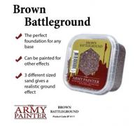 Terre brune pour soclage de figurines