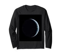 Terre Croissant Espace Vue Astronomie Astrophysique Scène Manche Longue