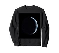 Terre Croissant Espace Vue Astronomie Astrophysique Scène Sweatshirt