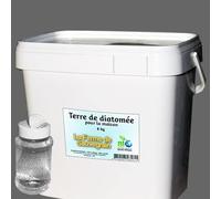 Terre de Diatomée pour Punaises de lit Fourmis Cafards et Araignées - traitement naturel - 8kg + poudreur offert
