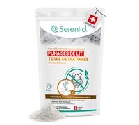 TERRE DE DIATOMÉE PUNAISES DE LIT en POUDRE - POUDRE ANTI PUNAISES DE LIT AMORPHE - EFFICACITÉ FOUDROYANTE - Ingrédients 100% d'origine Naturelle - Action IMMÉDIATE et EFFICACE - Swiss Lab