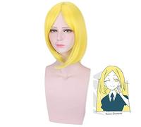 Terre de la brillante Houseki no Kuni diamant Cosplay perruque halloween court cheveux synthétiques bob coloré diamant Cosplay perruques taille unique diamant jaune 211