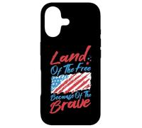 Terre de la liberté à Cause des Braves vétérans Memorial Day Coque pour iPhone 17