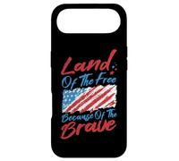 Terre de la liberté à Cause des Braves vétérans Memorial Day Coque pour iPhone Air