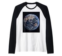Terre De l'espace Asie Vue Astronomie Astrophysique Scène Manche Raglan