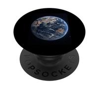 Terre De l'espace Asie Vue Astronomie Astrophysique Scène PopSockets PopGrip Adhésif