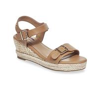 TERRE DE MARINS Femme Teatime Sandale, Camel, 39 EU
