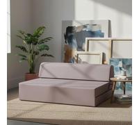 Terre de Nuit Chauffeuse Convertible 2 Places en Mousse Taupe