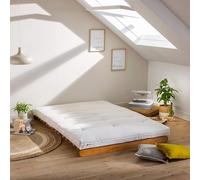 Terre de Nuit Matelas futon écru en Coton 90x200