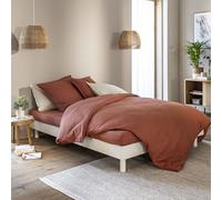 Terre de Nuit Sommier kit en Bois Massif Blanc cassé 140x190