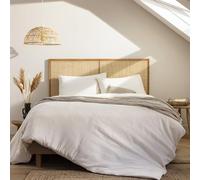 Terre de Nuit Tête de lit cannage 180cm en chêne Massif en Chêne Massif - Bois Naturel