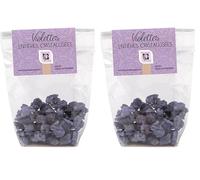 TERRE DE ROSE - Fleur de violette entières cristallisées 50g - produits artisanaux français - made in France - effet et goût garantis - produits à base de violette-bonbonsartisanaux (Lot de 2)
