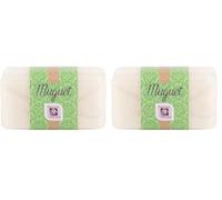 TERRE DE ROSE - Savon muguet 150g - produits artisanaux français - made in France - cosmétiques naturelles - 100% d'origine végétale - douceur et naturel (Lot de 2)