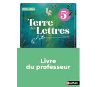 Terre des Lettres Français 5ème 2026 - Livre du Professeur