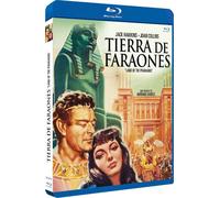Terre Des Pharaons / Tierra De Faraones / Land Of The Pharaohs - Blu-Ray Exclusif Import Espagne Avec Vf Incluse Et Jaquette, Menu Disc En Espagnol