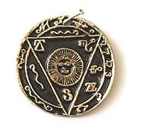 Terre Divinatoire Amulette et Talisman Protection - Bijoux Esoterique - en Pendentif ou sur Soi - A Le Pouvoir Contre Toutes Les MÉSAVENTURES - 100% sans Coloration - 100% Fabrication Européenne