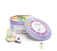 terre d'Oc - Coffret Jolies Tisanes Bio - 40 Sachets Mousselines (4x10 sachets) - Boite en métal - Idée cadeau Homme et Femme