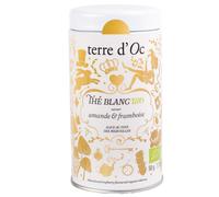 TERRE D'OC-Thé blanc amande et framboise bio Terre d'Oc - 30 g