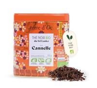 Terre d'Oc - Thé Noir Bio Cannelle de Ceylan - 100G - Thé Vrac - Saveur Gourmande - Ingrédients de Qualité - 100% Bio et Naturel