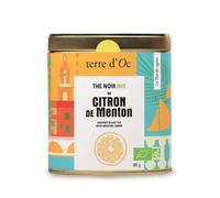 TERRE D'OC-Thé noir bio citron de menton Terre d'OC - 80 g